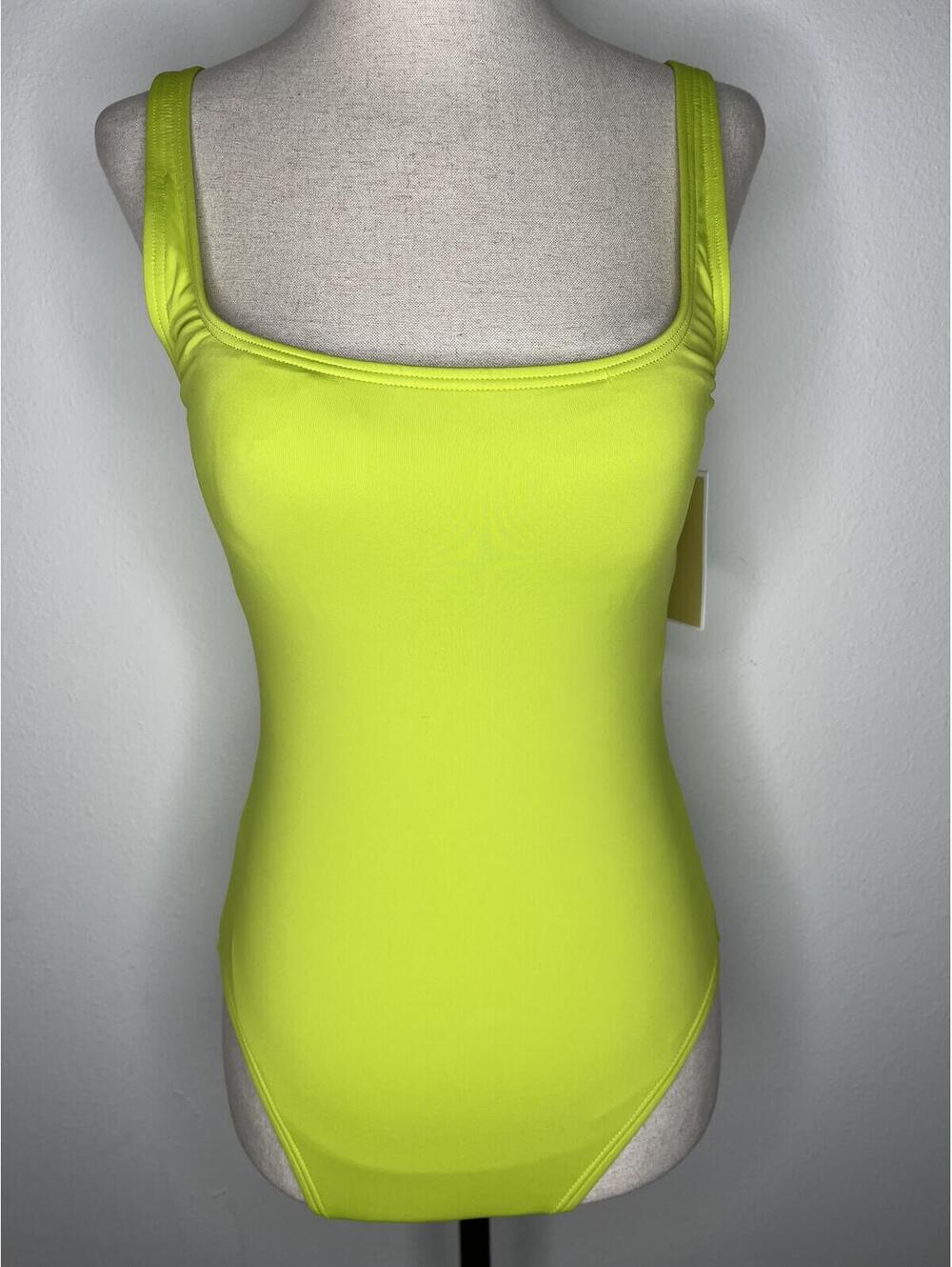 NWT MICHAEL Michael Kors Women's Limeade One-Piece Swimsuit Size 6